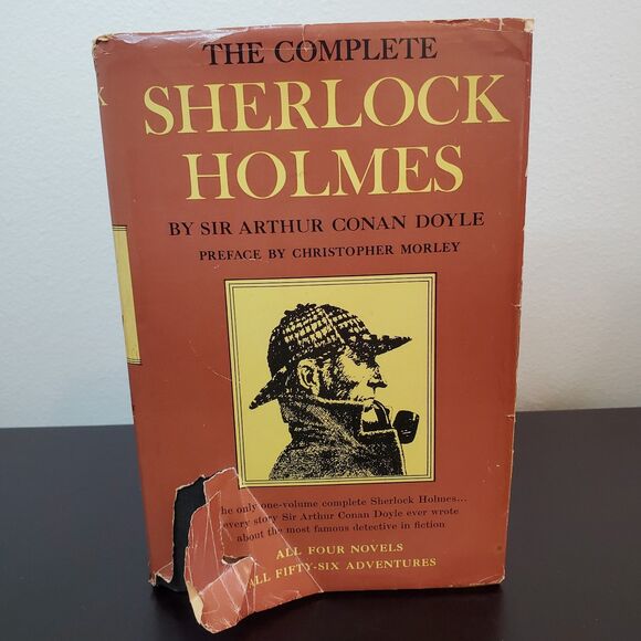 The Complete Sherlock Holmes Sir Arthur Conan Doyle All 4 Novels & 56 Adventures - Picture 1 of 13
